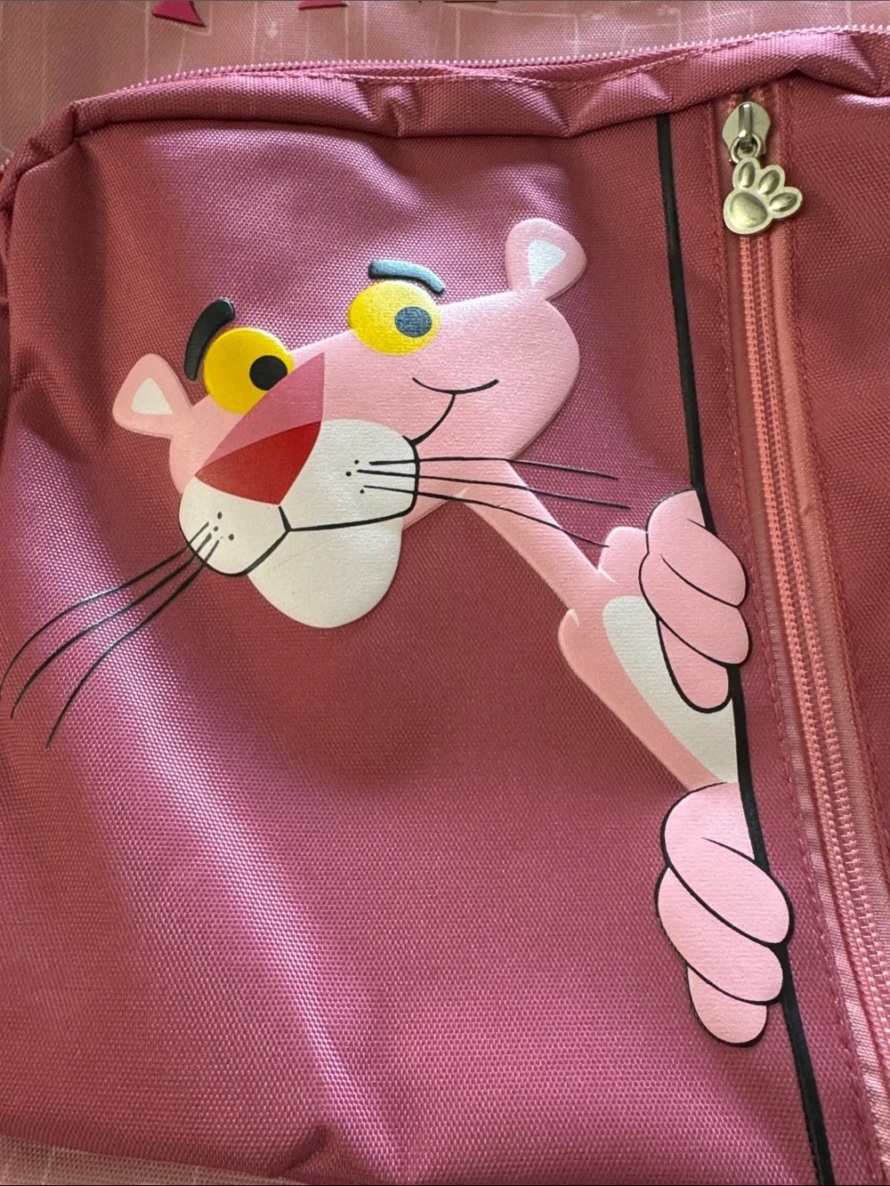 Vintage Pink Panther Backpack Pbags by Pininfarina pink Y2K rare